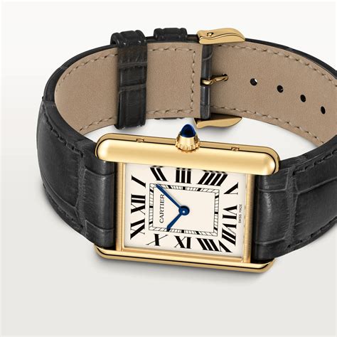 cartier 24 carat gold|louis cartier watch.